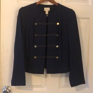 Chico’s military style jacket